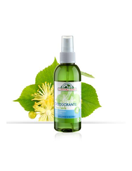 Corpore Sano - DESODORANTE TILO-SALVIA 150 ML.