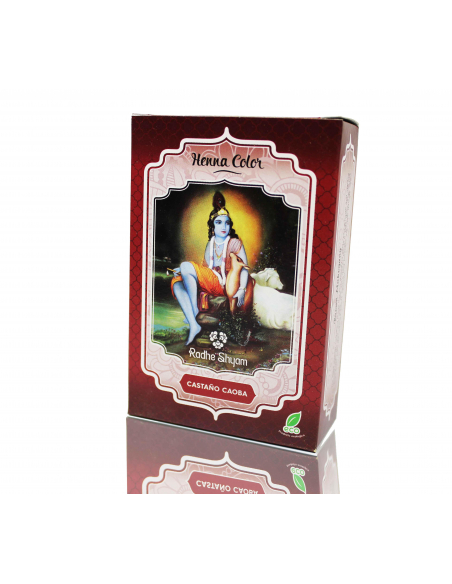 Radhe Shyam - HENNA CASTAÑO CAOBA POLVO