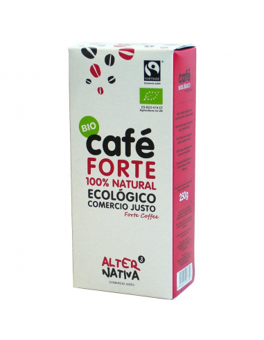CAFE FORTE BIOLOGICO MOLIDO 250 GRS.