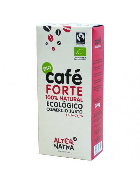 ALTERNATIVA 3 - CAFE FORTE BIOLOGICO MOLIDO 250 GRS.