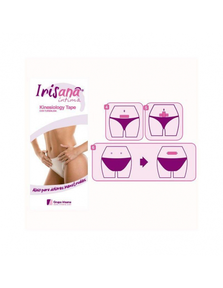 Irisana Íntima - KINESIOLOGY TAPE IRISANA INTIMA PARA DOLORES MENSTRUALES 72.IR05.1