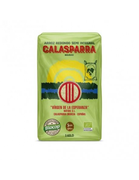 Biocop - ARROZ SEMI- INTEGRAL1 KG PLASTICO VERDE