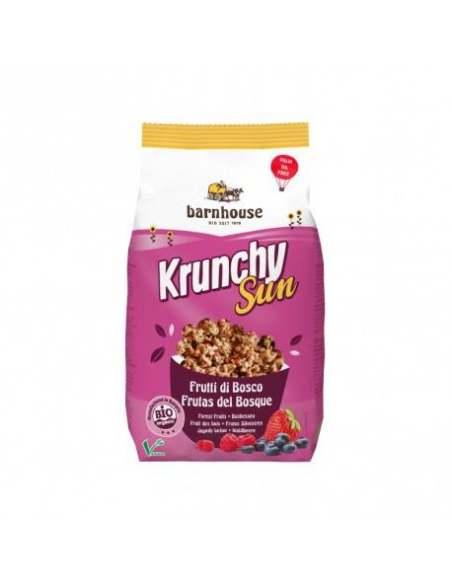 Barnhouse - MUESLI KRUNCHY SUN FRUTOS ROJOS BARNHOUSE 750 GRS.