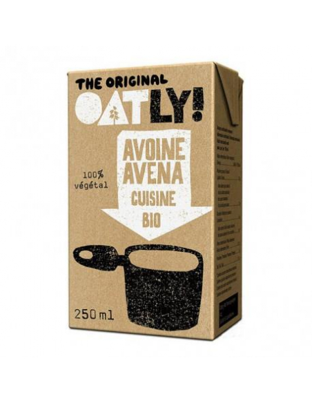 Biocop - CREMA AVENA LIGERA CUISINE OATLY BIO 250 ML.
