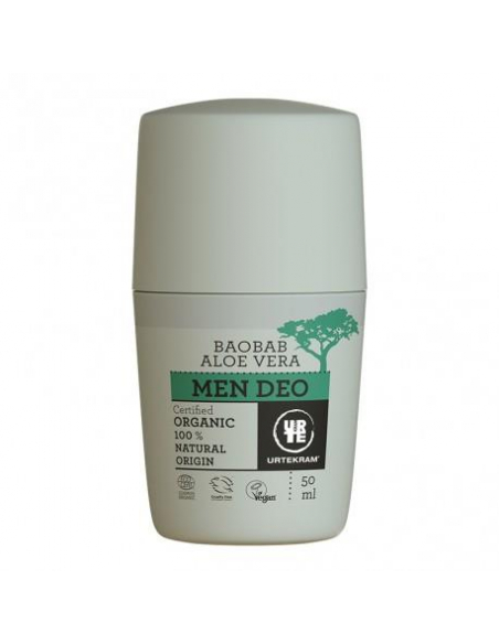 Urtekram - DESODORANTE ROLL-ON  MEN URTEKRAM 50 ML.
