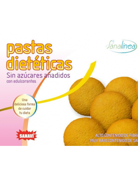 Sanavi - PASTAS DIETETICAS SIN AZUCAR 240 GR.