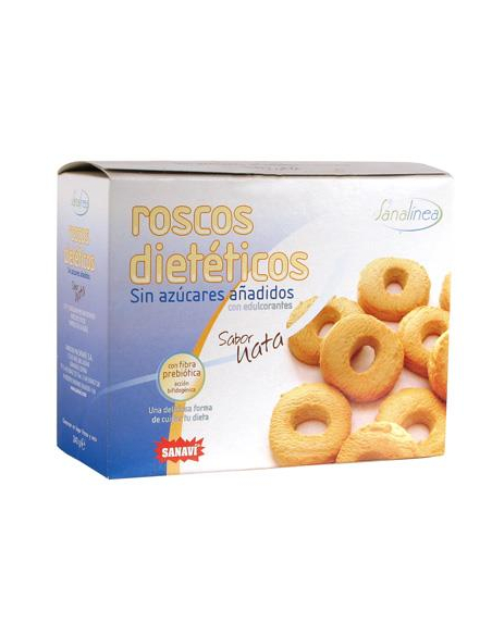Sanavi - ROSCOS DIETETICOS NATA SIN AZÚCAR 240 GR.