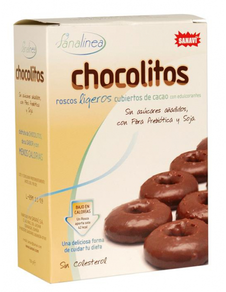 Sanavi - CHOCOLITOS ROSCOS CON CHOCOLATE 150 GRS.
