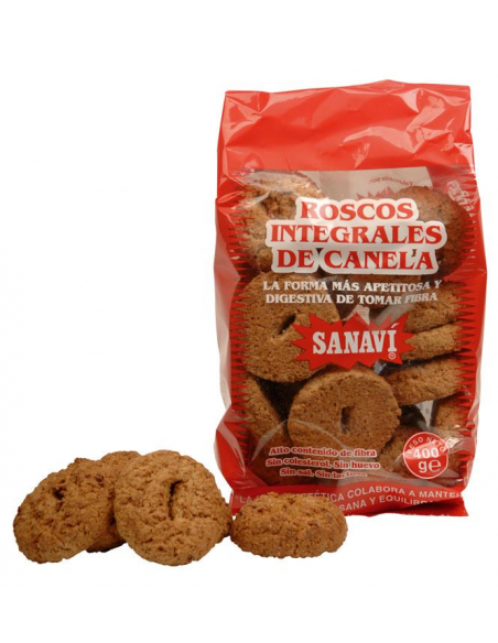 Sanavi - ROSCOS INTEGRALES CANELA 400 G