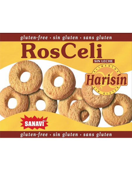 Sanavi - ROSCOS DE NATA SIN GLUTEN ROSCELI 175 GR.