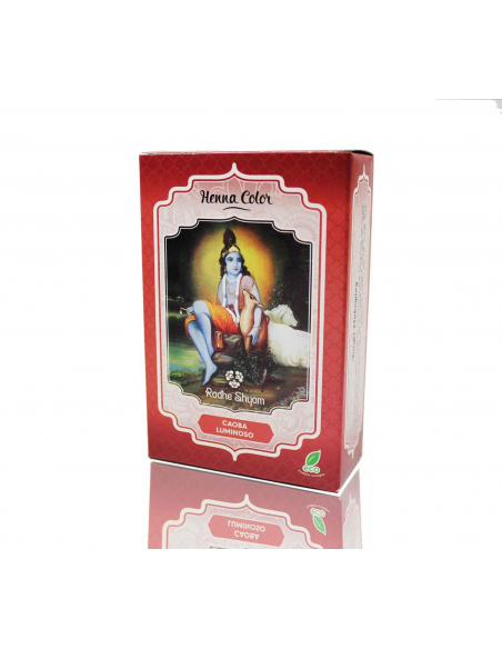 Radhe Shyam - HENNA CAOBA LUMINOSO POLVO
