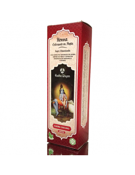 Radhe Shyam - HENNA PASTA CAOBA OSCURO