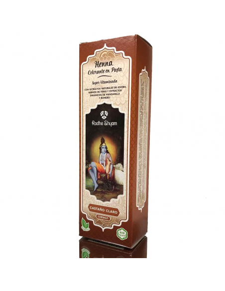 Radhe Shyam - HENNA PASTA CASTAÑO CLARO