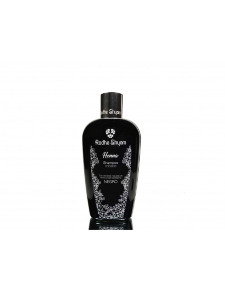 Radhe Shyam - CHAMPU COLOR HENNA NEGRO 250 ML RADHE SHYAM