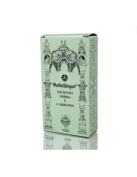Radhe Shyam - INCIENSO MIRRA Y CARBONES