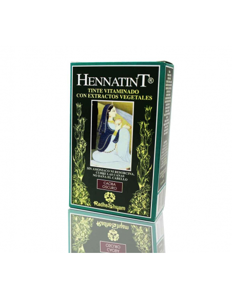 Radhe Shyam - HENNATINT 7 CASTAÑO CAOBA OSCURO