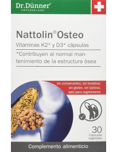 NATTOLIN OSTEO 30 CAPSULAS