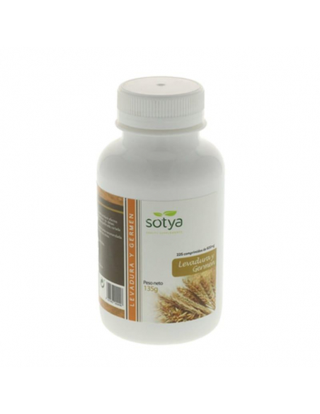 Sotya - LEVADURA + GERMEN 600 MG. 550 COMP.