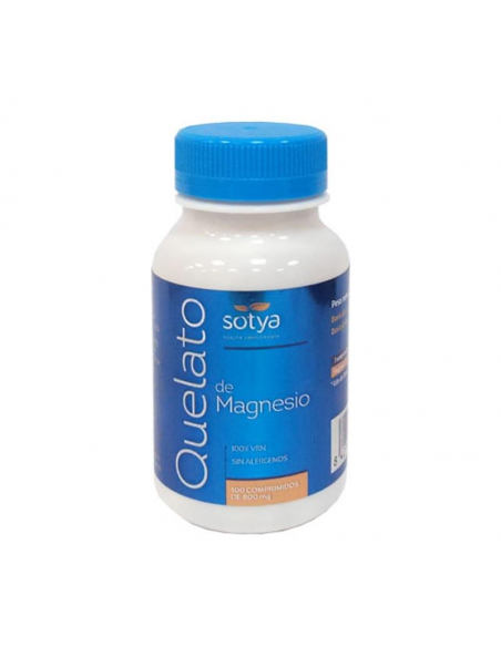 Sotya - QUELATO DE MAGNESIO 900 MG. 100 COMPRIMIDOS