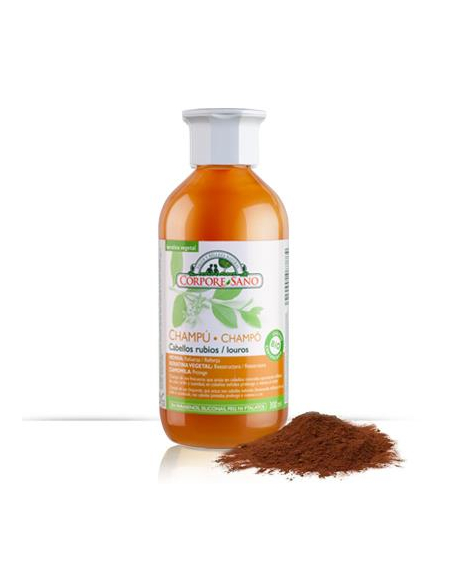 Corpore Sano - CHAMPU CORPORE SANO RUBIOS HENNA 300 ML