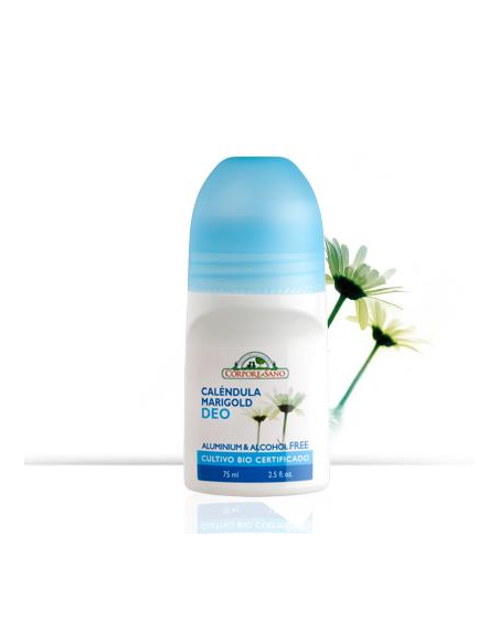 Corpore Sano - DESODORANTE ROLL-ON CALENDULA 75 ML.