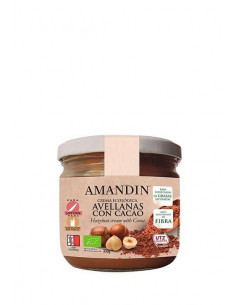 Amadin - CREMA DE AVELLANAS CON CACAO 330 GRS. AMANDIN