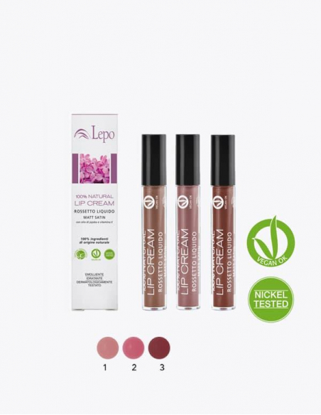 Lepo - LIP CREAM ROSETTO LIQUIDO MATT SATIN 01 NUDE