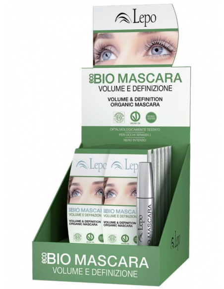 Lepo - EXPOSITOR LEPO MASCARA VOLUMEN BIO +TESTER
