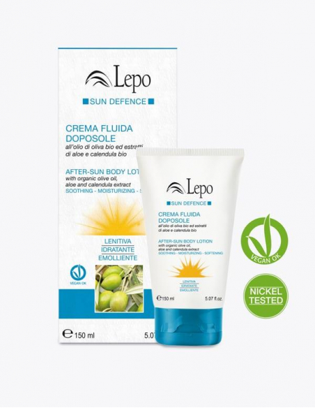 Lepo - CREMA FLUIDA PARA DESPUES DEL SOL 150 ML (AFTER-SUN) ART. 395
