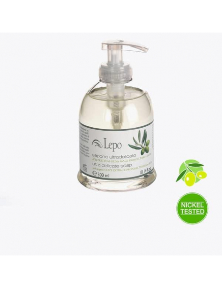 Lepo - JABON LIQUIDO ULTRADELICADO DOSIF. 300 ML. ACEITE OLIVA