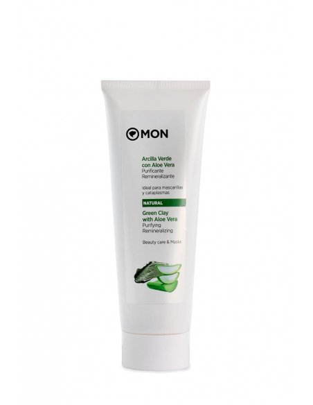 Mon Deconatur - ARCILLA VERDE TUBO CON ALOE VERA 300 ML.