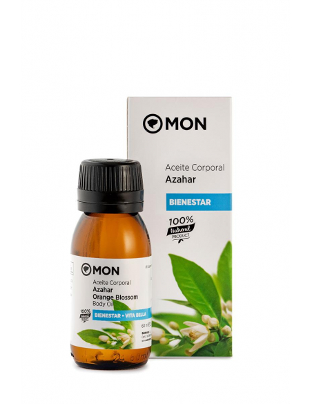 Mon Deconatur - ACEITE CORPORAL AZAHAR RELAJANTE 60 ML.