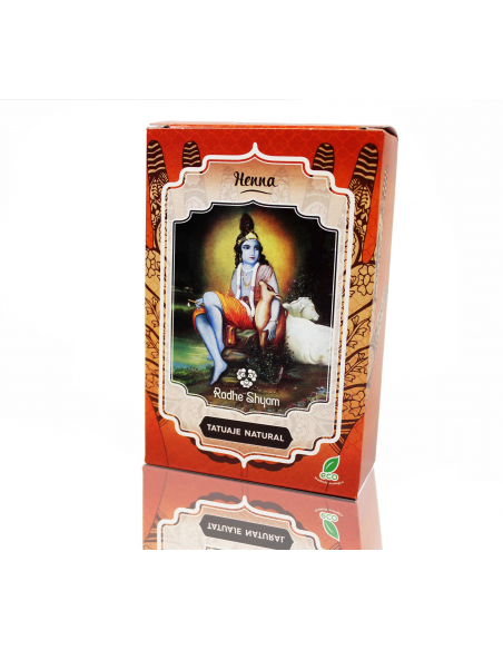 Radhe Shyam - HENNA TATUAJE POLVO RADHE 100 GRS.