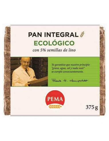 PAN CENTENO 5% SEMILLA LINO PEMA 375 GRS.