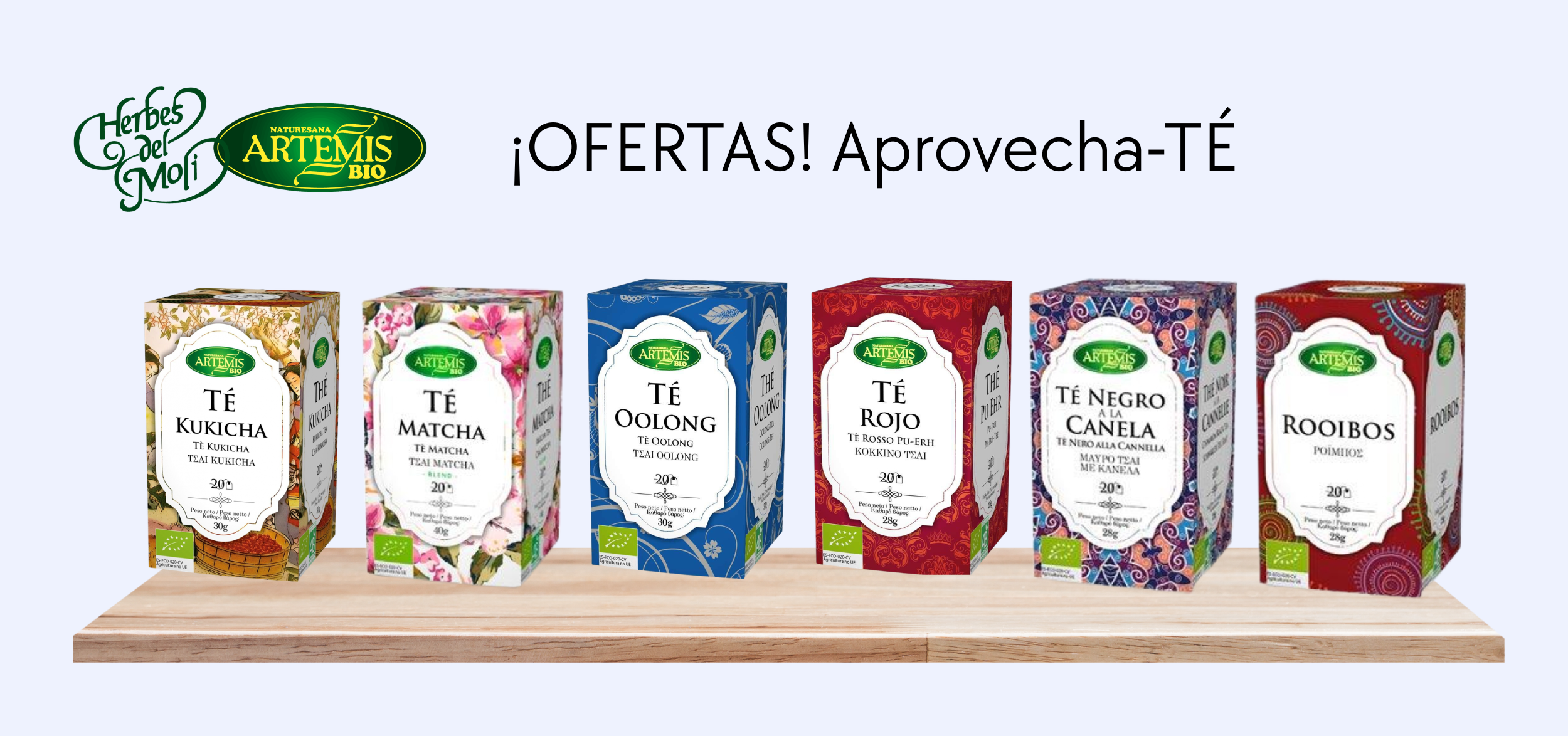 distribuidores de infusiones Artemis