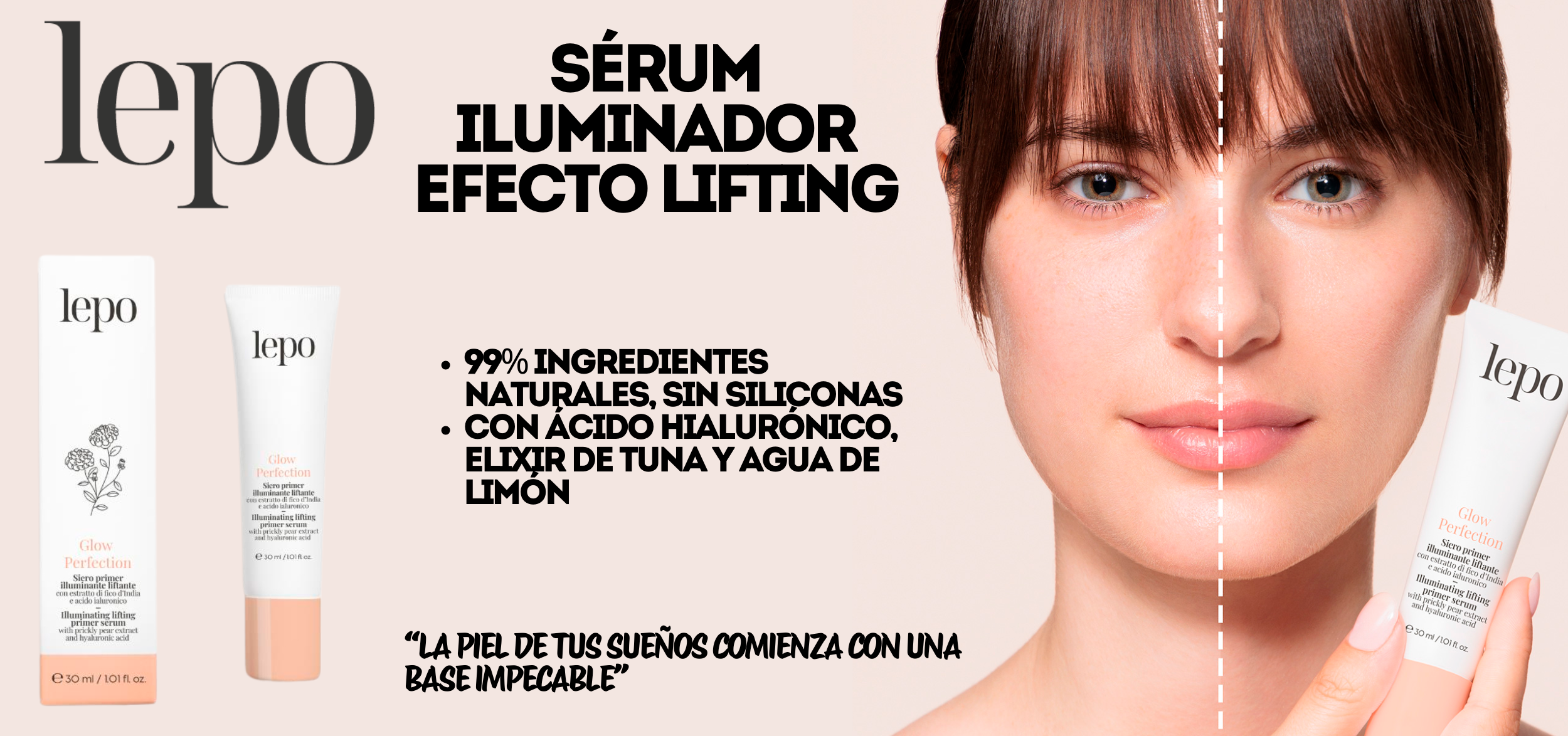 distribuidores de lepo en españa serum iluminador